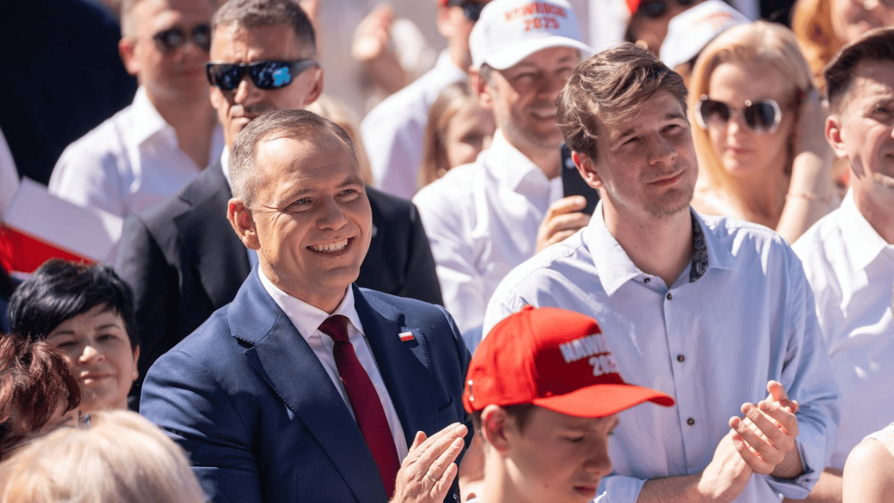 Daniel Nawrocki nie zdołał tego ukryć. Przyłapali go na gorącym uczynku